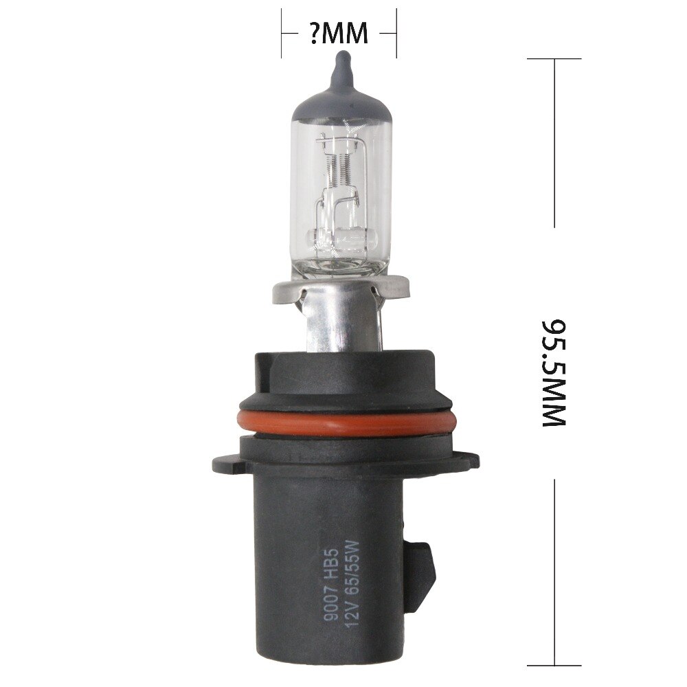 LYMOYO 2PCS 9007 HB5 halogen fog bulb car 55w 12v Original bulb 4300K Warm White Light Source auto Fog Lamp Headlights Bulbs