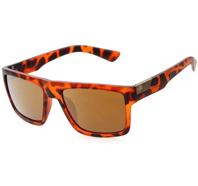7983 Fox Classic Sunglasses Men Women Driving Square Frame Sun Glasses Male Goggles Sports UV400 Gafas Eyewear: C7