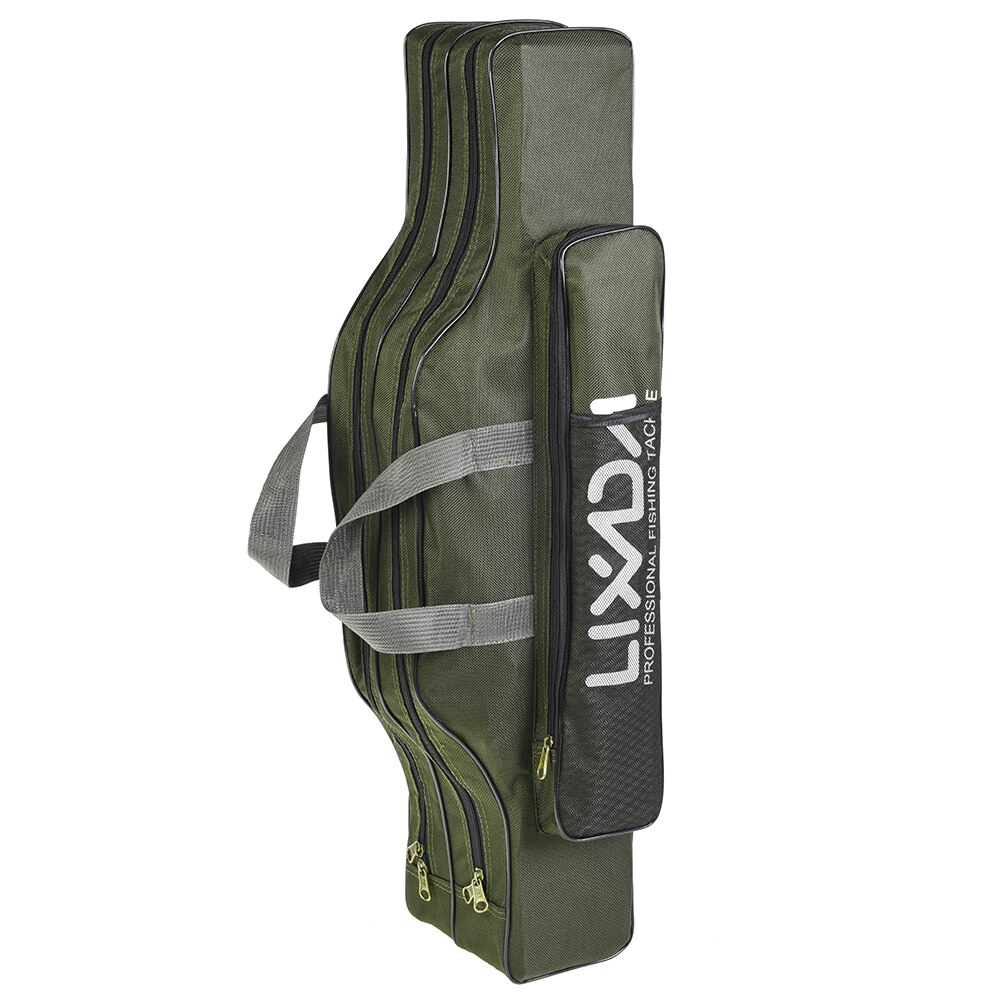 Lixada 100cm/130cm/150cm vistas draagbare opvouwbare vishengel molen tas hengel uitrusting gereedschapstas drager reis opslag