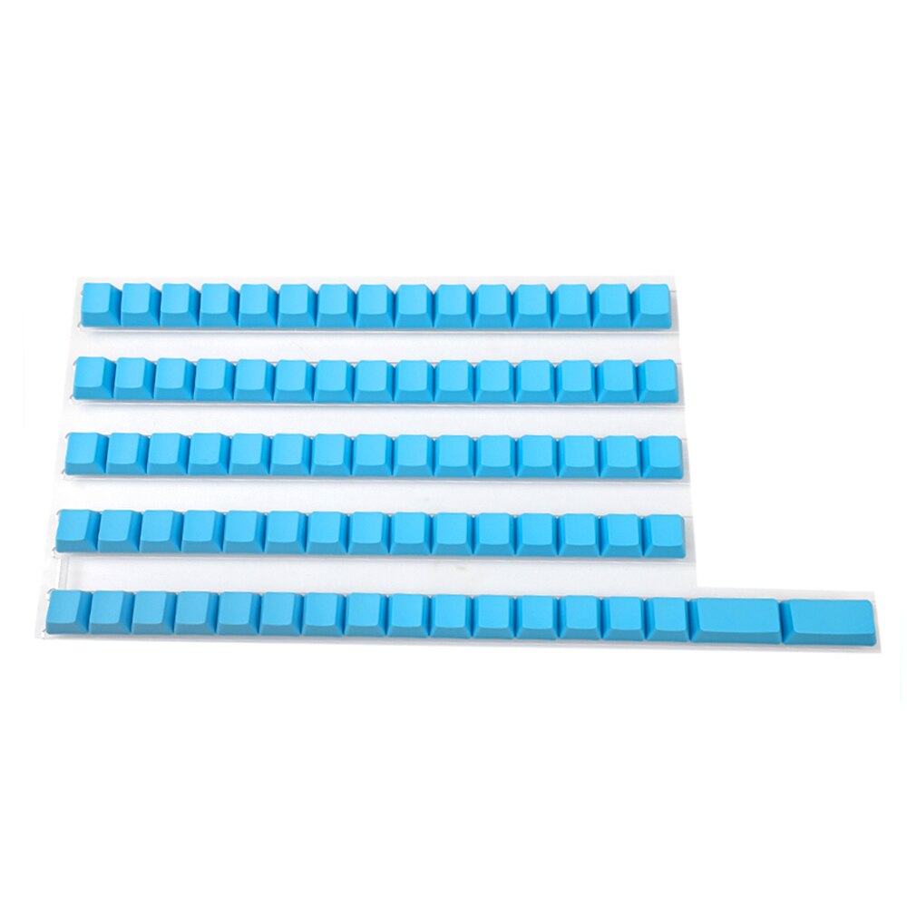 75 Keys OEM Blank PBT Keycaps Suitable For Ortholinear Layout MX Keyboard XD75 ID75 Planck Preonic Niu40 YMD40v2: 75 Blue