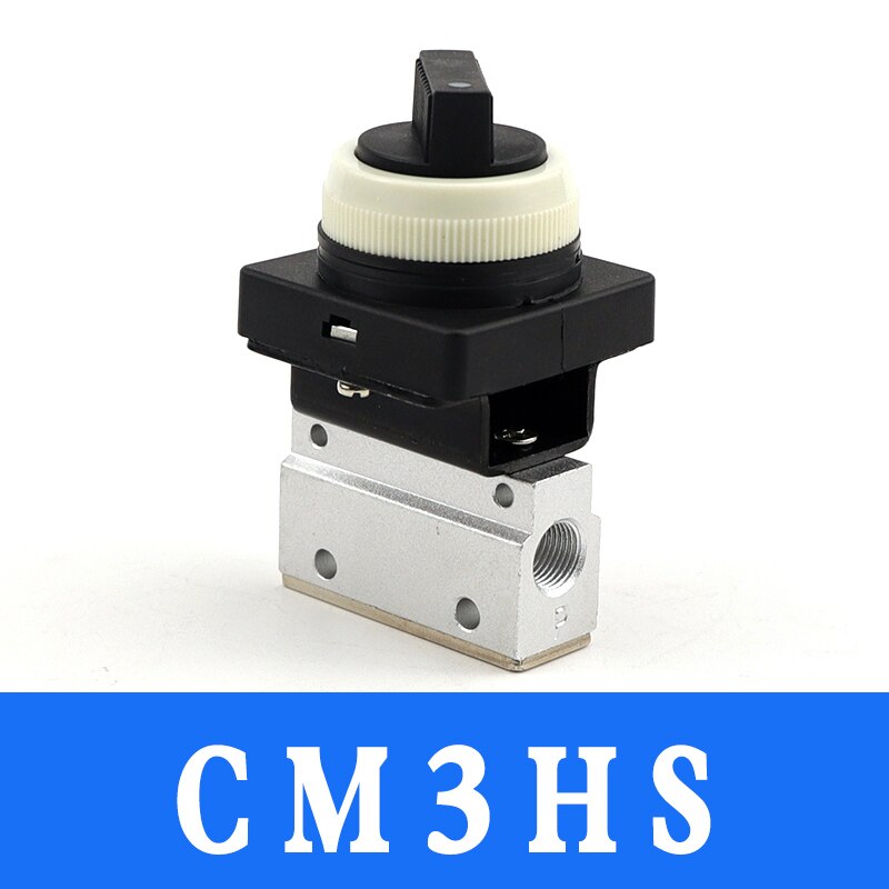 Handbediende regelklep pneumatisch  g1/8 "  cm3b cm3r cm3l cm3pl cm3pf cm3pp cm3pm cm3hs: Cm3hs