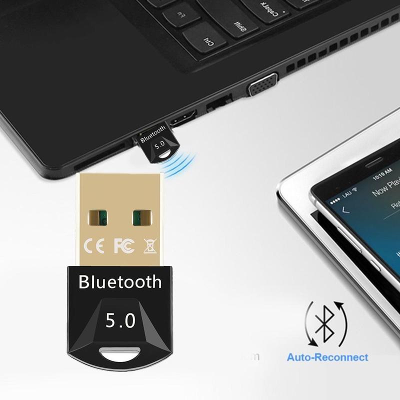 Bluetooth Adapter 5.0 Taiwan Realtek Chip Bluetooth Computer Usb Transmitter Receiver Tv Auto 5.0 Bluthooth Zender