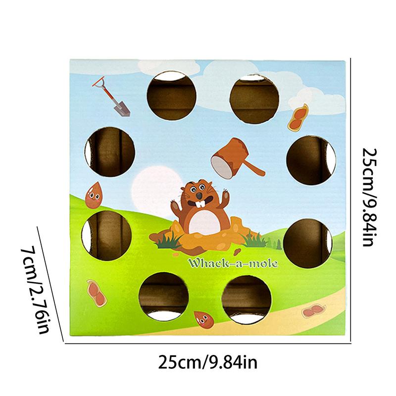 Interactive Cat Toys For Indoor Cats Automatic Cat Toy Feather Rotation In Multi Holes Maze Cat Puzzle Toy Fun Smart Teaser Toy