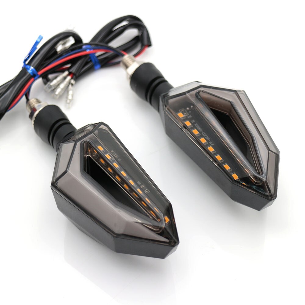 Intermitentes LED para motocicleta, intermitentes, para yamaha mt09 mt10 mt07 Tmax 500 Tmax 530 RC 125 200 Z900: Model A