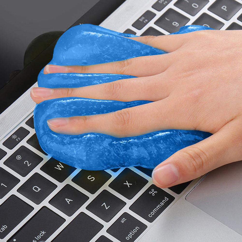 Gel de nettoyage intérieur de voiture, 1 pièce, dissolvant de poussière, colle pour clavier d'ordinateur, fournitures de nettoyage de saleté, accessoires de nettoyage