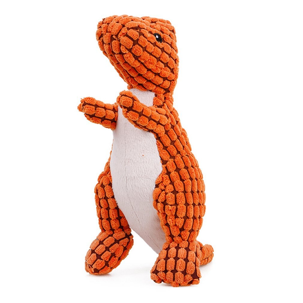 Grote Hond Speelgoed Retriever Hond Tandjes Geuit Eend Molaire Huisdier Speelgoed Levert Gevulde Squeaking Duck Getoeter Eend: orange