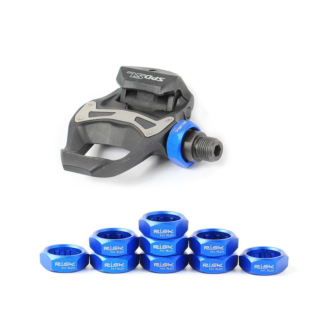 1pc risiko 10t cykel pedal demonteringsværktøj låse pedal skaft installation og afmontering værktøj til shimano 10- tand pedaler