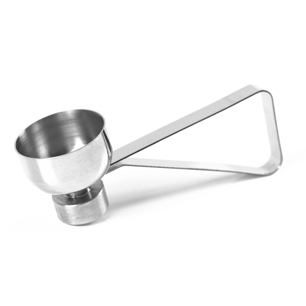 Neue Praktische Metall Ei Schere Ei Deckel Cutter Hülse Öffner Edelstahl Gekocht Rohes Ei offen Kreative Küche Werkzeuge einstellen