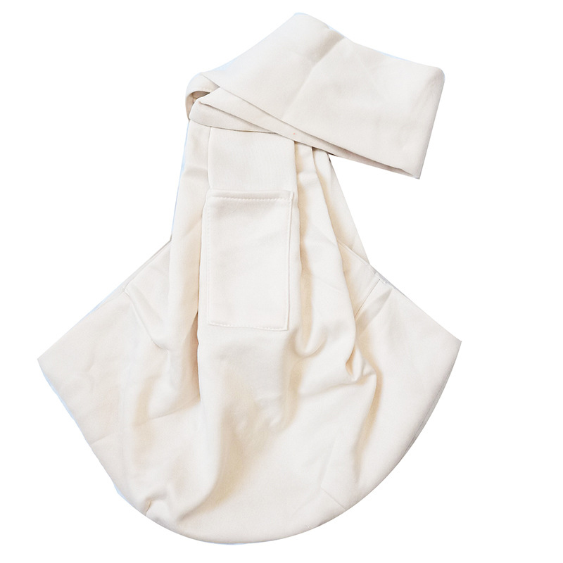 Valpsele med säkerhetssele, handsfree hundsele med förvaringsväska, perfekt för resor, utomhusbruk för husdjur: Svart