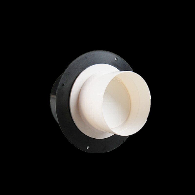 Exhaust fan check valve air damper valve hvac variable diam one way valve 100 to 80/75mm for bathroom ventilation extractor fans