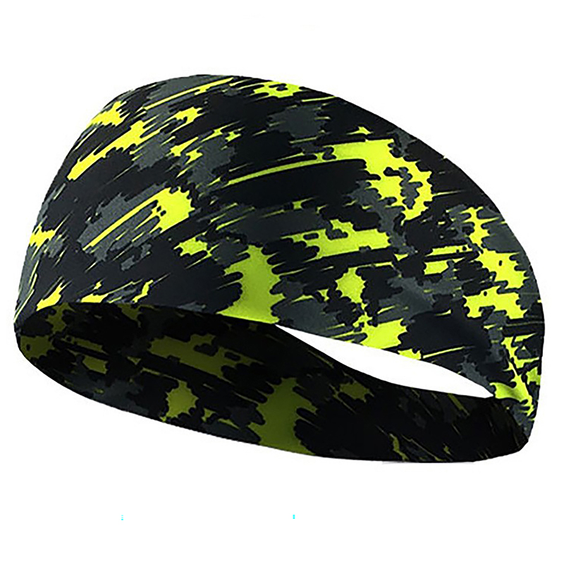 Banda antisudor para Fitness Unisex, diadema para correr, deportes, absorbente, Yoga, 1 ud.: Blanco