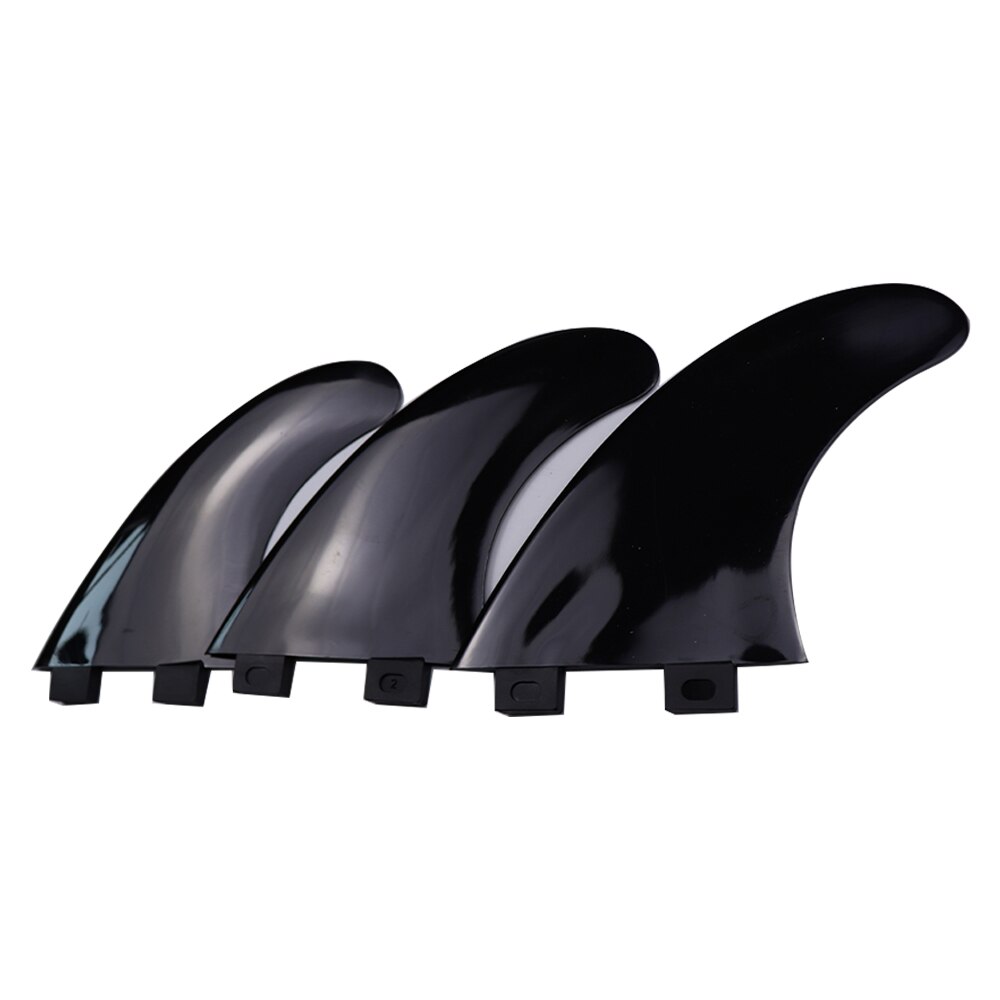 3Pcs/set Soft Rubber Fins G5 Plastic Fin Surfboard Fins Surfing Accessories: Default Title