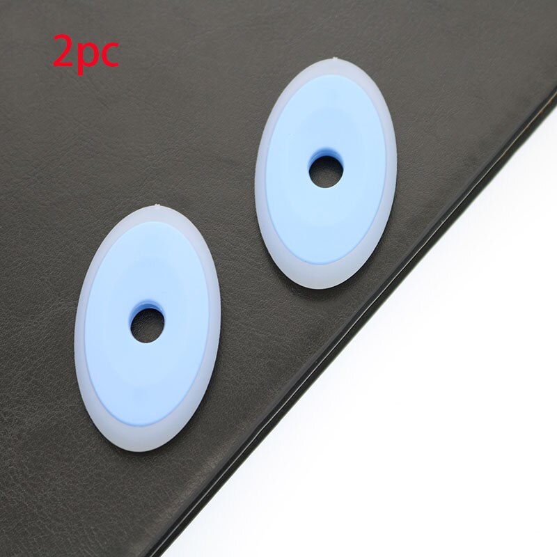 2Pc Neutrale Uitwisbare Pen Speciale Rubber Leuke Cartoon Ovale Gum Kinderen Studenten Briefpapier School Kantoorbenodigdheden: blue