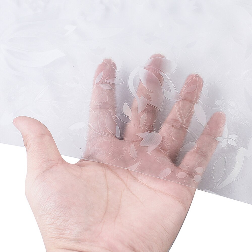 45X100cm Frosted Window Glass Sticker Light Opaque Bathroom Sliding Door Blackout Window Film Decoration Personality