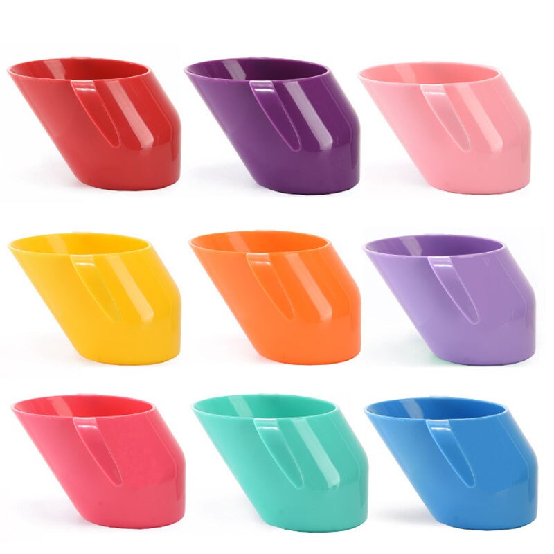 1Stck Neue freundlicher Baby Doidy Tasse Baby Ausbildung Trinkbecher geneigt Tasse Für freundlicher Baby Waschen Tasse Wasser Tassen