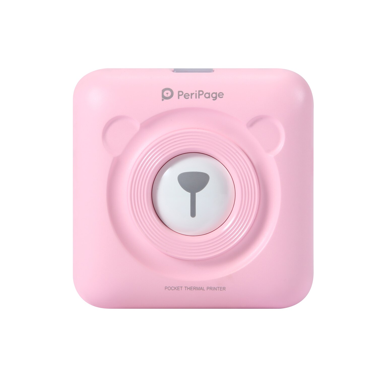 Mini Pocket Photo Printer For Mobile phone Android and iOS: pink printer