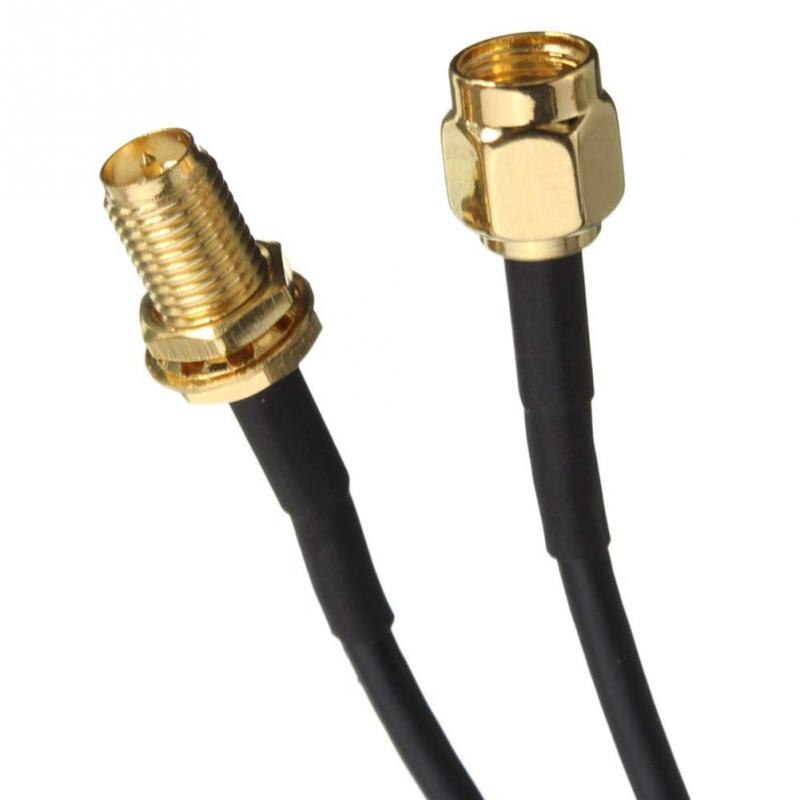 Rp-sma wifi forlængerkabel antenne router standard  rg174 stabile signal han hun ledning koaksial computer universal