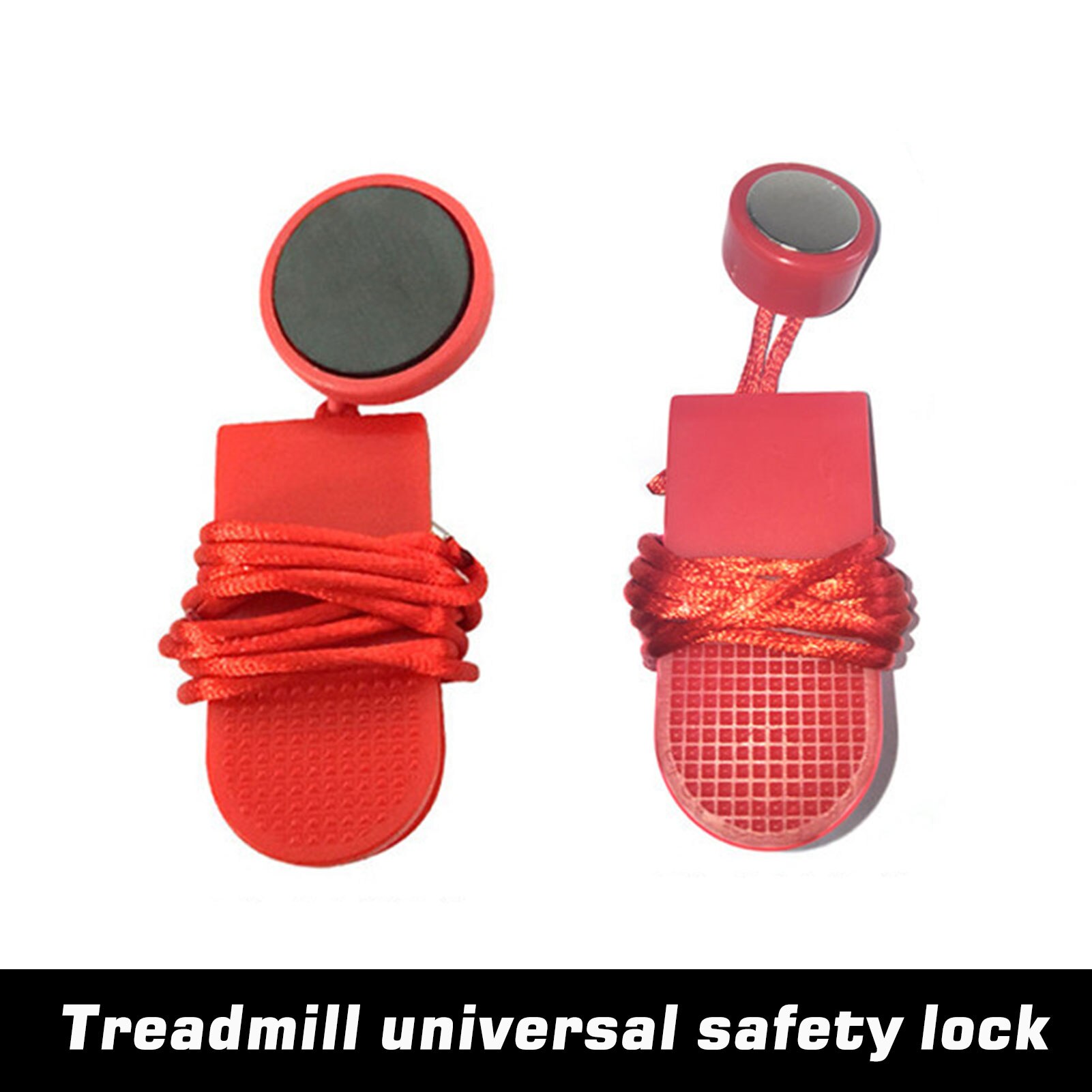 Treadmill Safety Key Red Treadmill Safety Lock Universal Safety Switch Lock Treadmill Magnet Security Key Lock Fitness Equipment