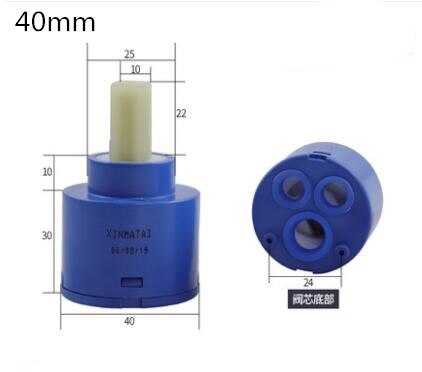 Wasserhahn zink-legierung griff hebel 35mm oder 40mm patrone Schlecht wasserhahn zubehör: Lavendel