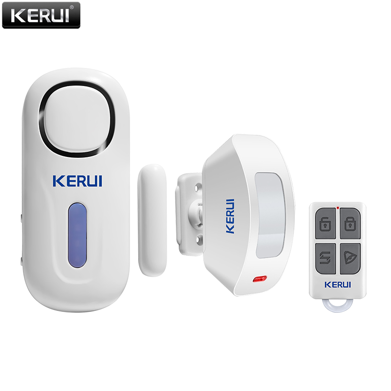 KERUI Clever Heimat Sicherheit Schutz Alarm Tür Fenster Sensor kabellos Detektor Mit Fernbedienung Für Heimat-Sekretariat-Einkaufen Einkaufen: Bausatz6