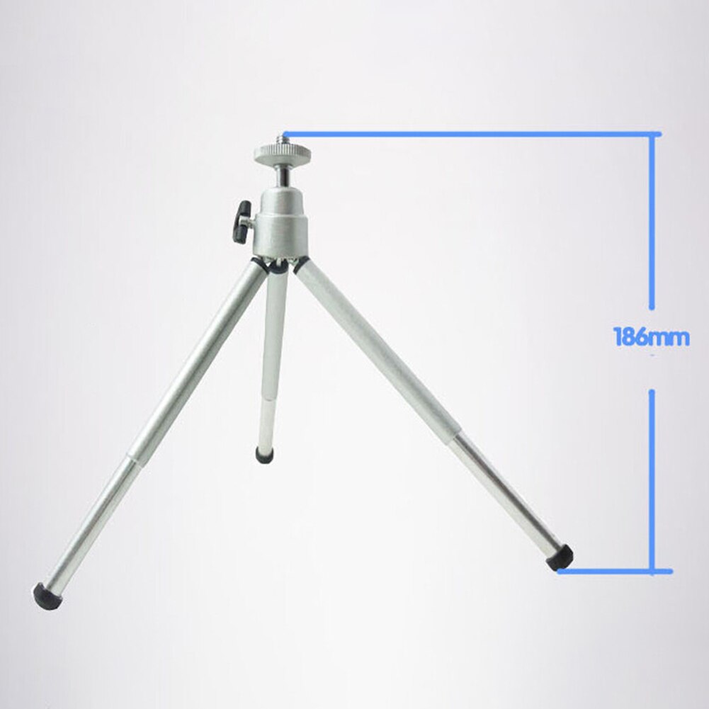 Digital Kamera praktisch Stativ Halfter Faltbare Mini Tragbare Unterstützung Stehen für draussen Besichtigung Zubehör: Silber