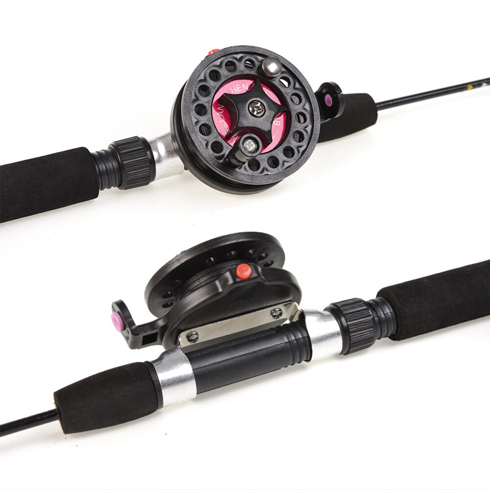 Winter Ice Fishing Rod with Reel Combo EVA Handle Pole Wheel Carp Fishing Tackle Set for Fisherman Fish Gear Accessories