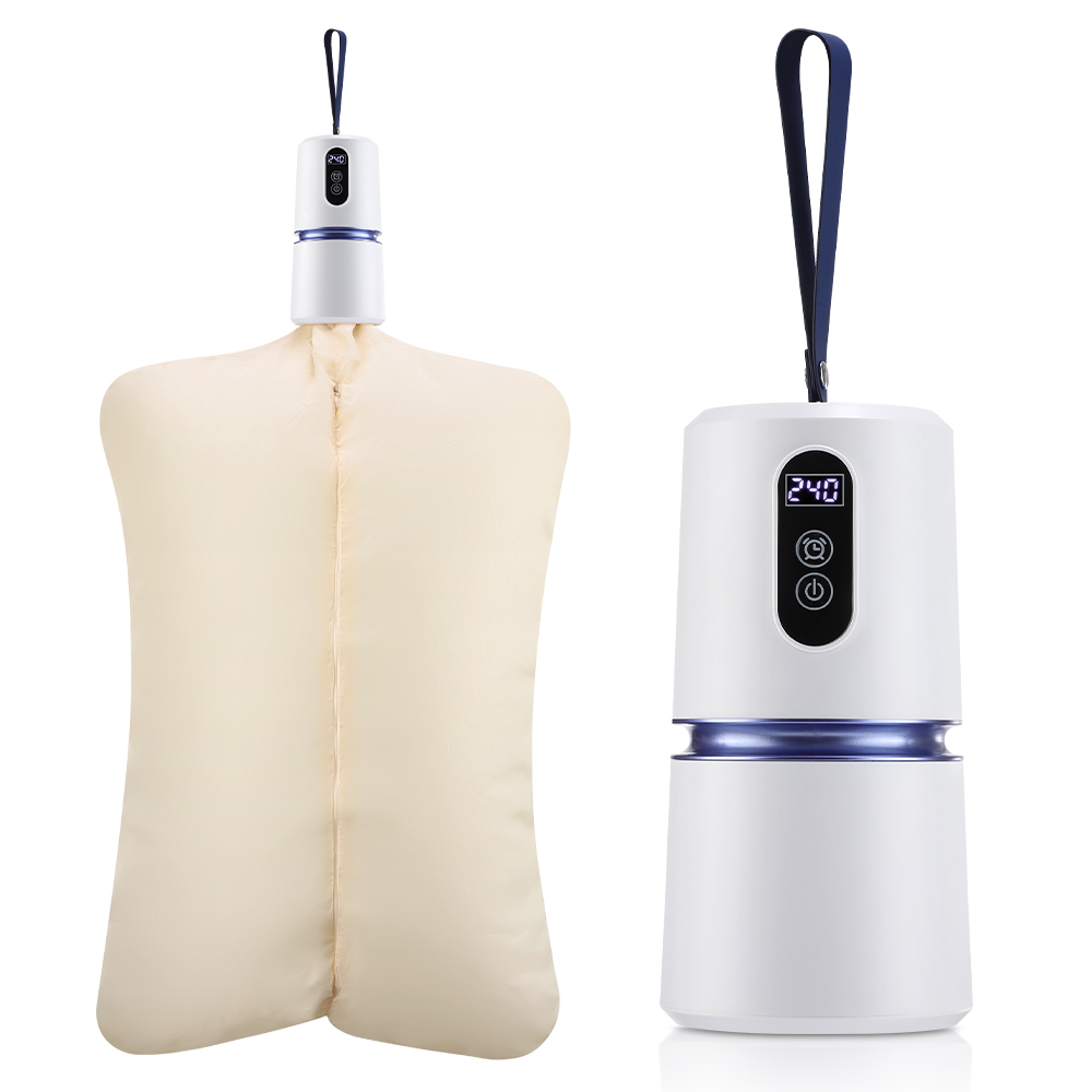 Bærbar tørketrommel liten stille klær hurtigtørkende maskin justerbar timer mini vaskemaskin sammenleggbar tørkemaskin: Oss