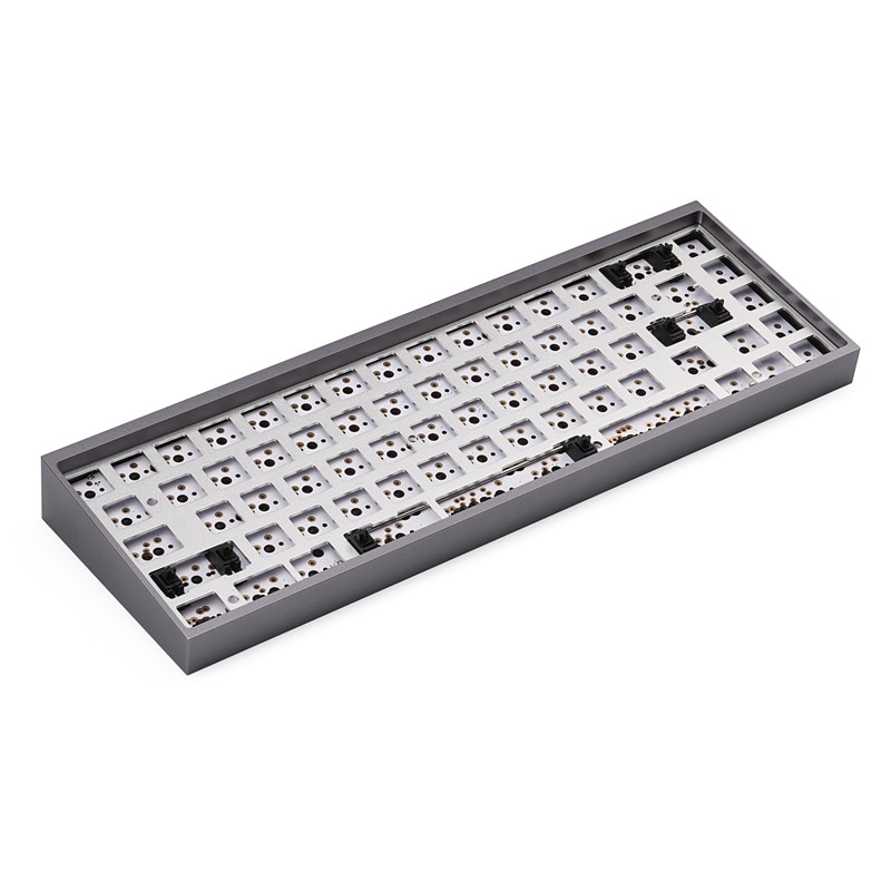 KBD 65% Mechanical Keyboard CNC Aluminum Plate Compatible With Tada68 KBD65PCB DZ65 RGB TOFU65 Case