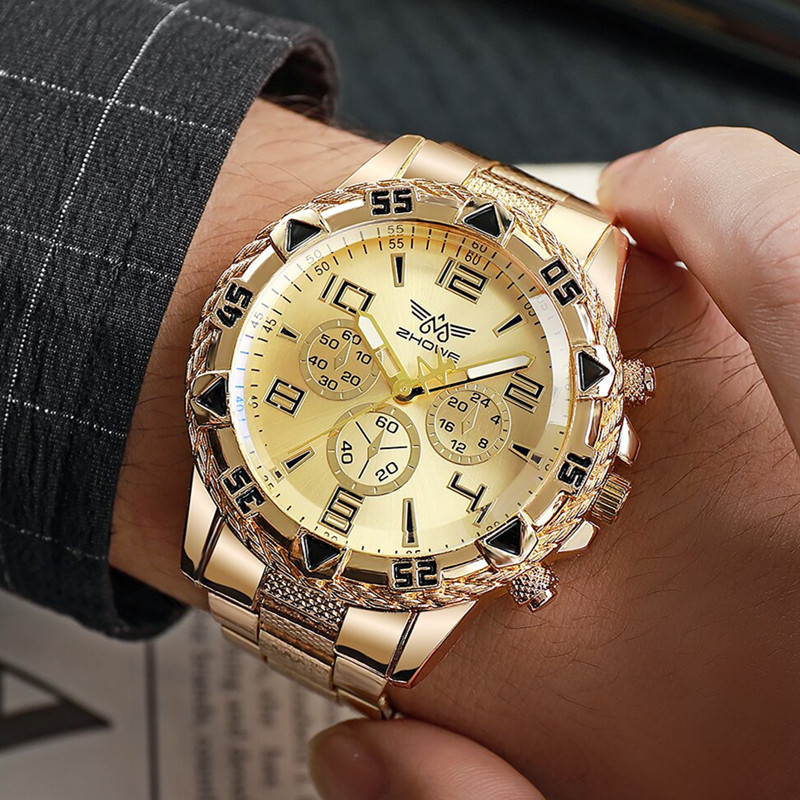 Herenhorloges Luxe merkhorloges voor heren Mode Luxe eenvoudig polshorloge Zakelijk Volledig stalen sport Mannelijke klok