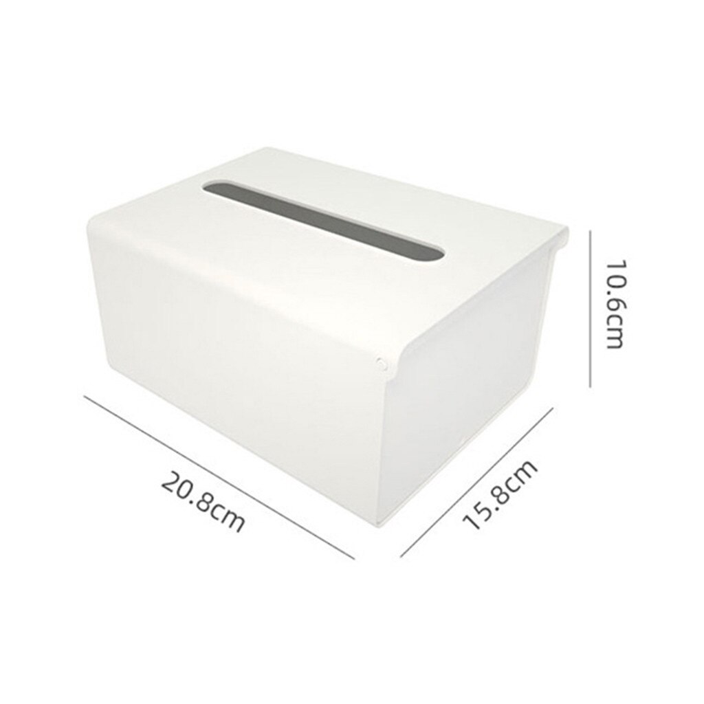 Kitchen Tissue Box Wall-mounted Paper Towel Holder Kitchen Paper Storage Box Plastic Napkin Dispenser Toilet Papers Holder