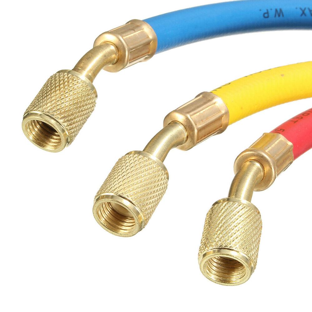 Repair Tools Lightweight Maintenance Portable Refrigeration Household 2 Way Car Test Manifold Gauges Set Air Conditioning