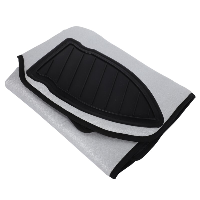 Ironing Mat Travel Foldable Pad Portable Heat Resistant Ironing Board with Silicone Pad Tabletop Ironing Board Cover