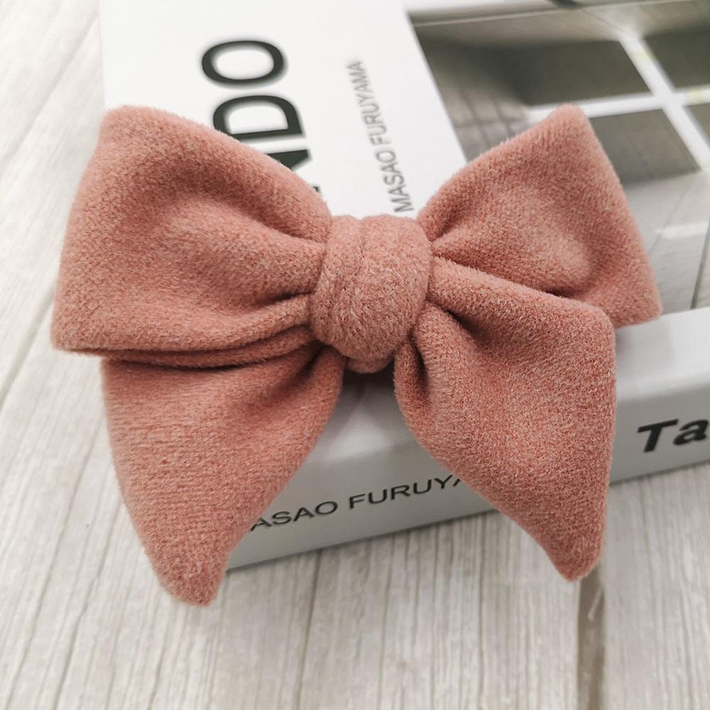 Baby Hoofdband Bow Hoofdbanden Voor Meisje Wollen Hoofd Band Dunne Nylon Haarband Pasgeboren Fotografie Props Peuter Haaraccessoires: 3