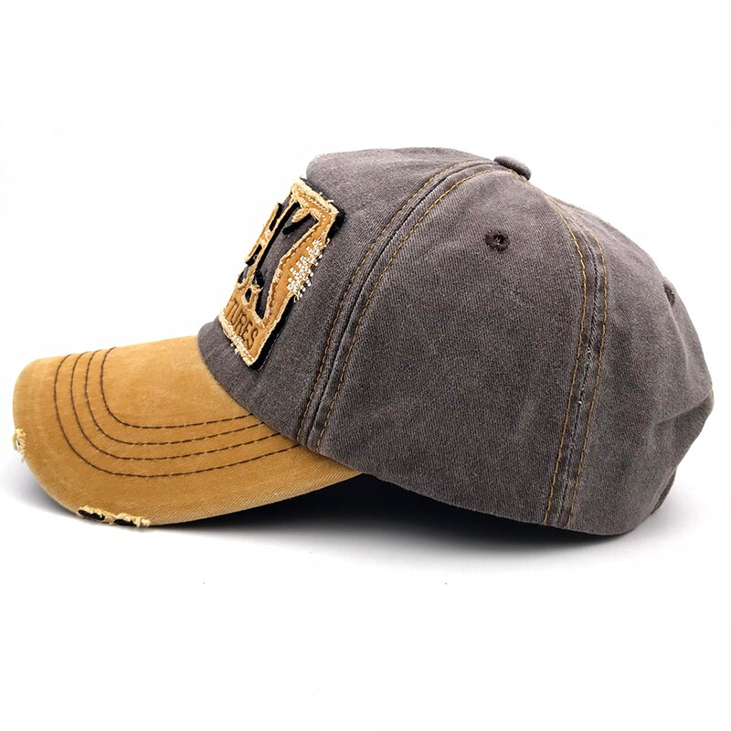 Lettera di ROCCIA Del Ricamo Del Cotone Berretto Da Baseball Per Gli Uomini Le Donne Snapback Caps All'aperto Cappello Del Sole di Sport Retro Trucker Cap