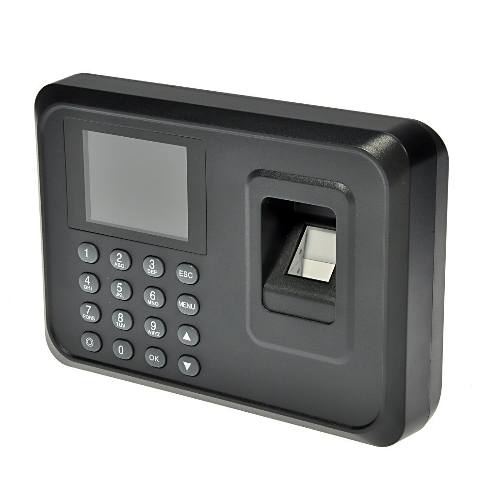 DANMINI Precision A6 2.4" TFT Fingerprint Time Attendance Clock Employee Payroll Recorder for Company Hospital School