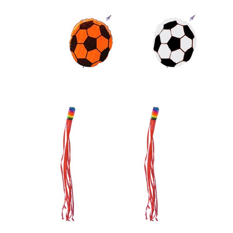 Football Kite with Tassel - Soft Frameless Parafoil for Outdoor Entertainment Sports