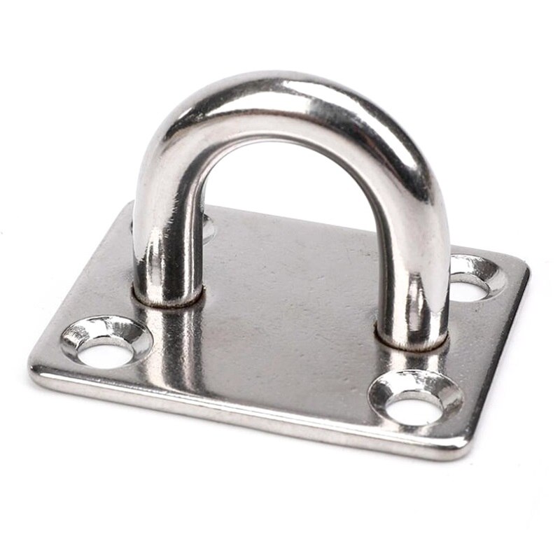 2Pcs M5 M6 M8 304 Rvs Houder Touw Haak Sluiting Connectors Deur Bout Haak Zonnescherm Netto Dekzeil Installatie onderdelen