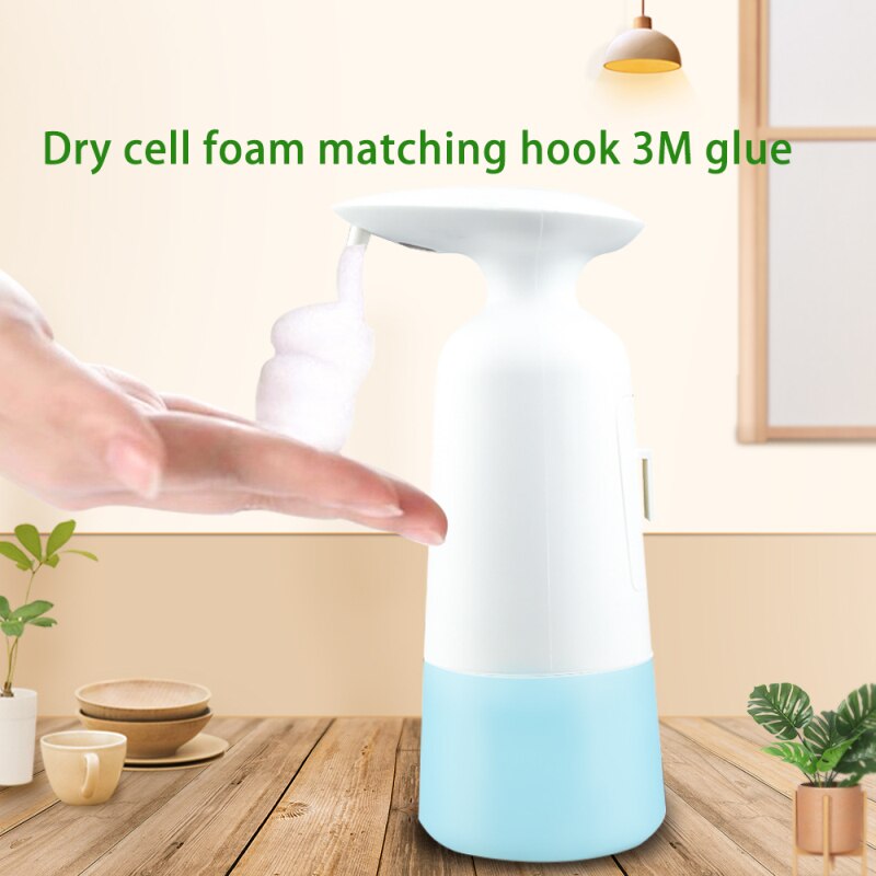 Soap Dispenser Hand Foaming Spray Sanitizer Touchless Battery Operated Liquid Soap Dispensers 350ML Automatic Soap Dispenser: Foam type