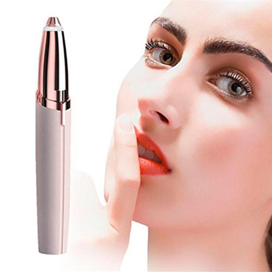 Electric Eyebrow Trimmer Trymer do brwi Brow Tools Makeup Painless Eye Brow Epilator Mini Shaver Razors de cejas Eye brow Shaper