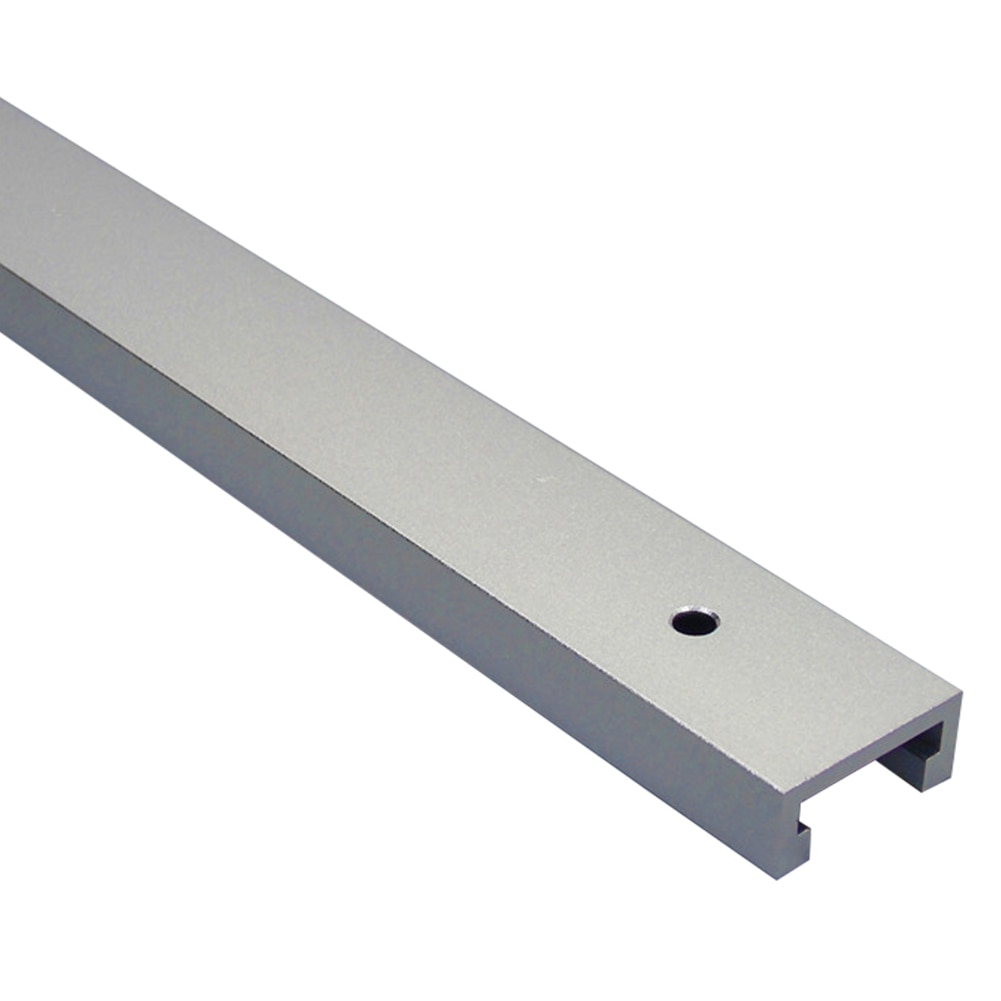 40cm Stainless Steel DIY Woodworking Router Table T-Slot Miter Track Jig Tool