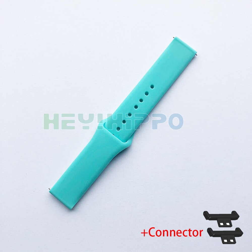 Correa de silicona para Huawei watch FIT, banda deportiva suave para huawei fit, accesorios de repuesto para pulsera: Mint Green