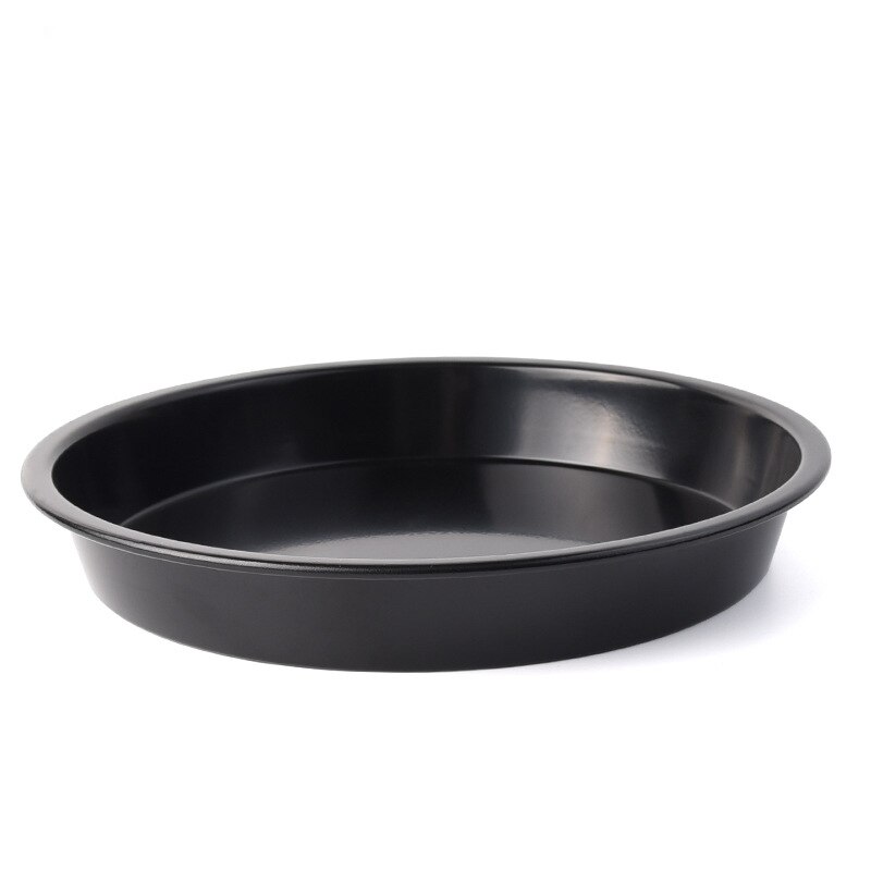 8-Inch Pizza Pan Non-stick Ronde Carbon Stalen Bakken Gebruiksvoorwerpen Pizza Bakplaat Bakvorm