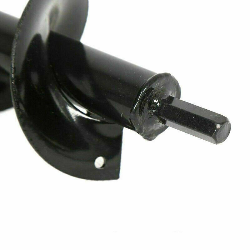 Garden Auger Spiral Drill Bit Tool Flower Planter Bulb Shaft Drill Auger Yard Gardening Bedding Planting Hole DiggerTool