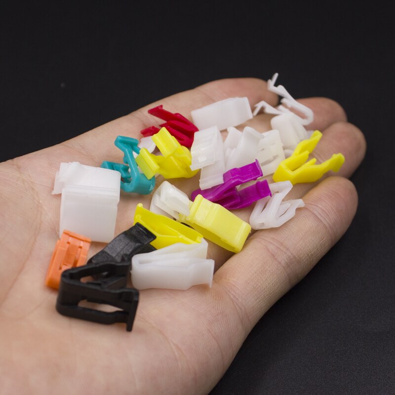 50 Pcs Mix Universal Dashboard DVD CD Console Panel Moulding Trim Plastic Retainer Clip Car Fastener