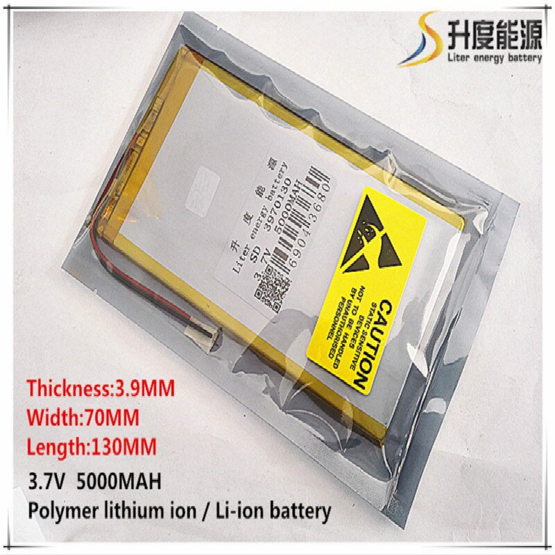 3970130 3.7V 5000mAh lithium polymer battery Tablet PC V811 812 Battery