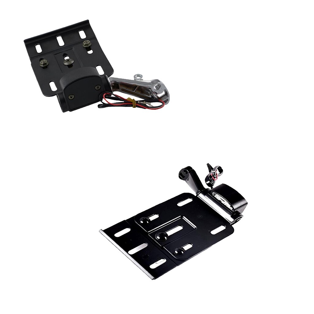 Side Mount Motorfiets Achterlicht Kenteken Beugel Voor Harley Sportster Xl 883 1200 48 (2 Kleuren)
