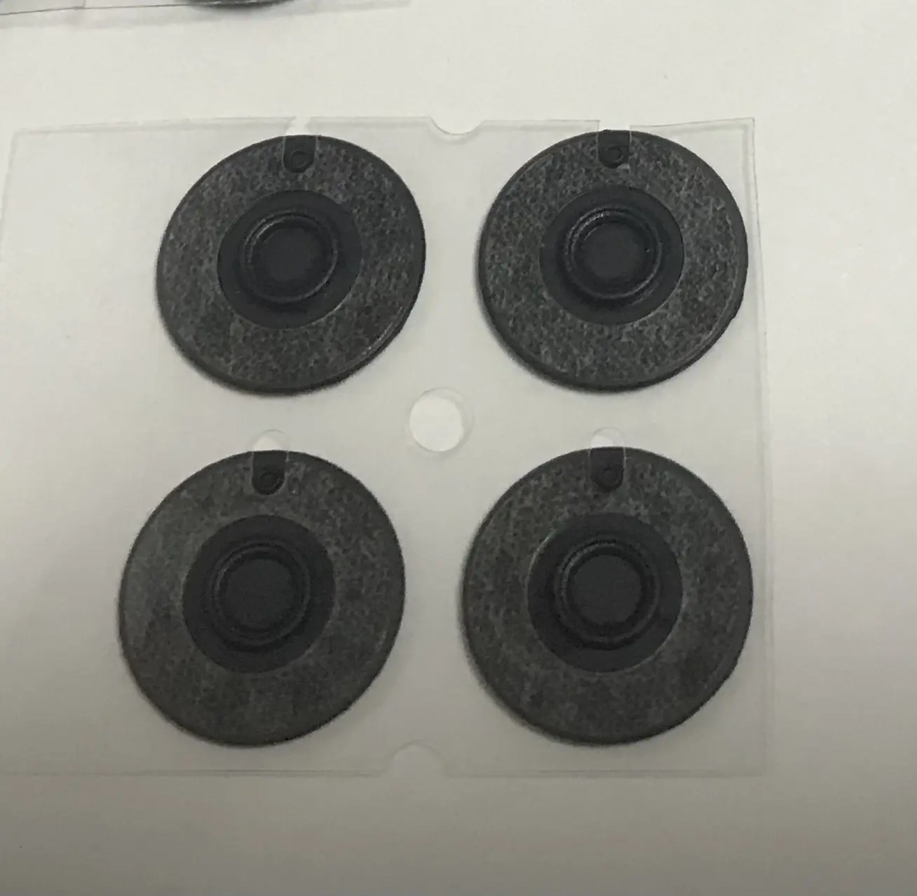 4PCS/set Rubber Bottom Cover Case Foot Feet Kit Feet Pad Repair Part For Apple Macbook Pro 13" A1278 15" A1286 17" A1297