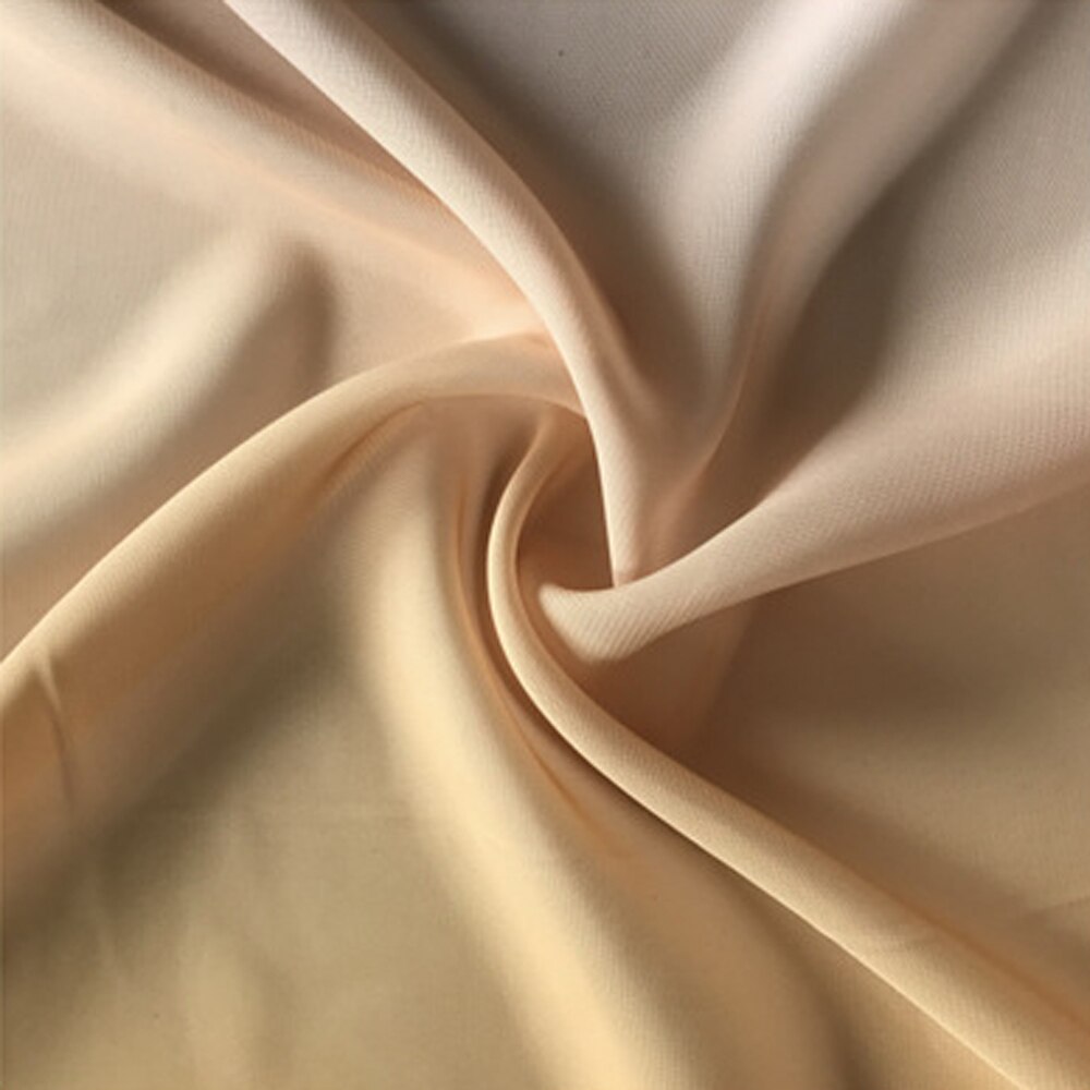 Ombre chiffon stof med gradient 100d til kimono yukata badekåbe kjole tørklæde gardin tøj håndværk syning til sommer