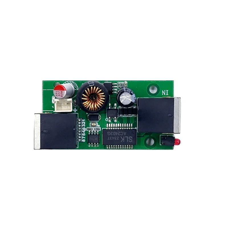 48v til aktiv isolert poe-splitter ieee 802.3af/ ved dc-utgang 12v 27w 2.5g/10/100/1000m