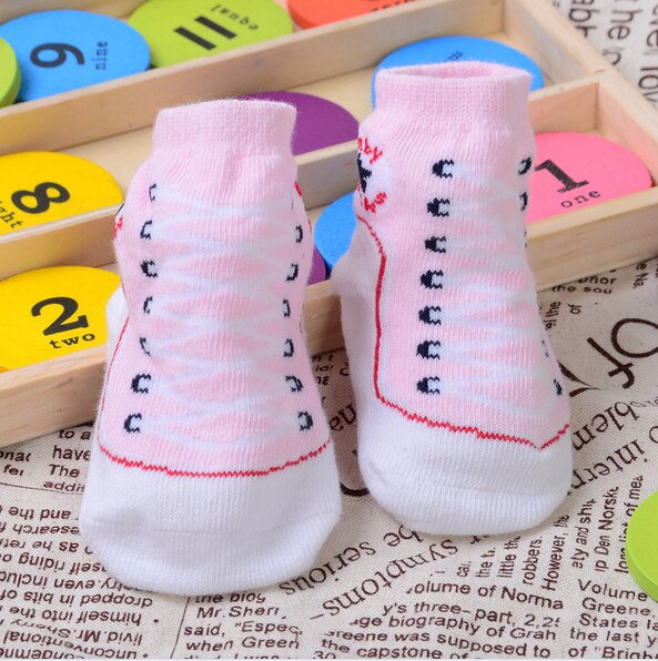 Baby Mädchen Jungen Baumwolle Socken Neue geboren Socken Stiefel Indoor schuhe infant Warm socke kinder socken